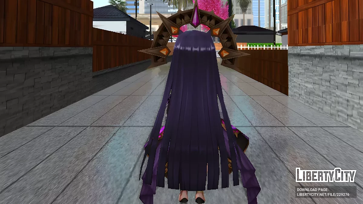V Tuber Ninomae Ina'nis from Valkyrie Connect / GTA San Andreas