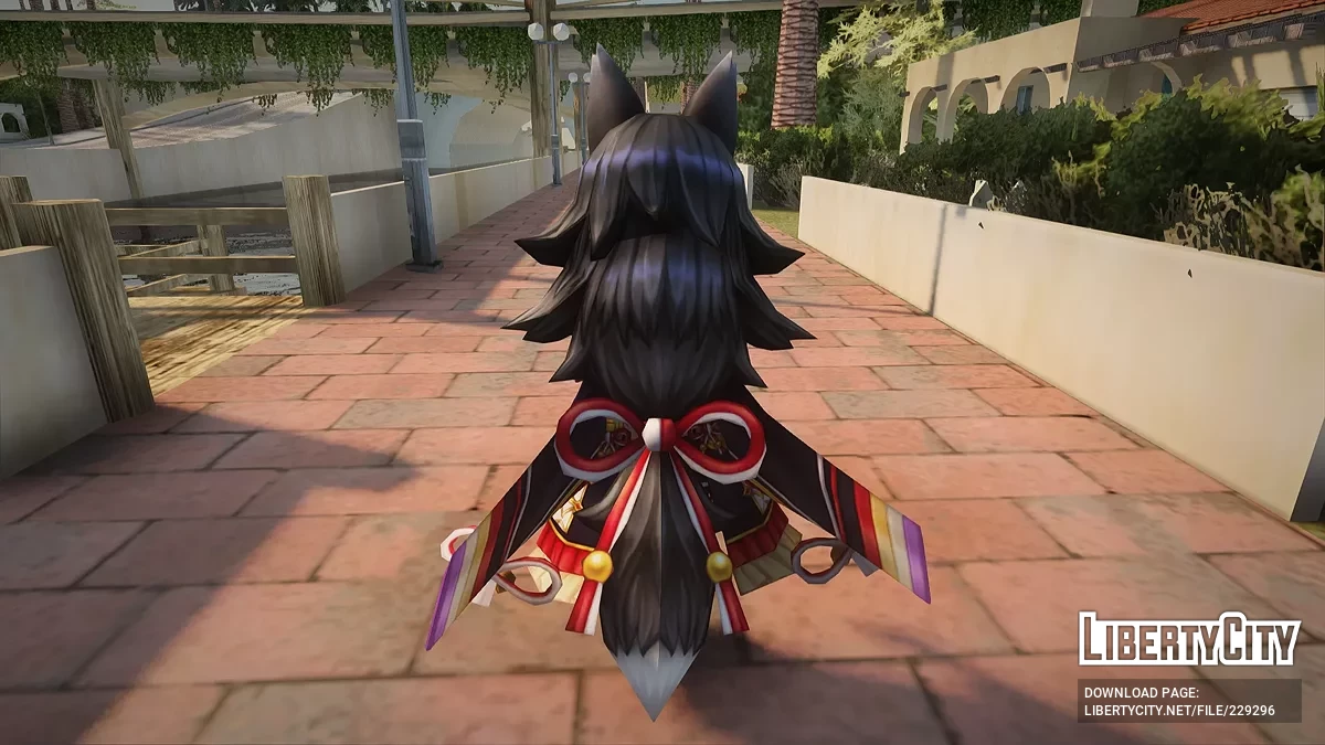 V Tuber Ookami Mio from Valkyrie Connect / GTA San Andreas