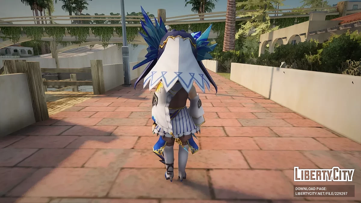 V Tuber Ouro Kronii from Valkyrie Connect / GTA San Andreas