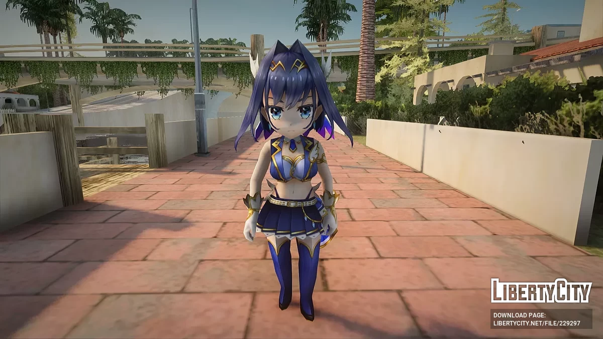 V Tuber Ouro Kronii from Valkyrie Connect / GTA San Andreas