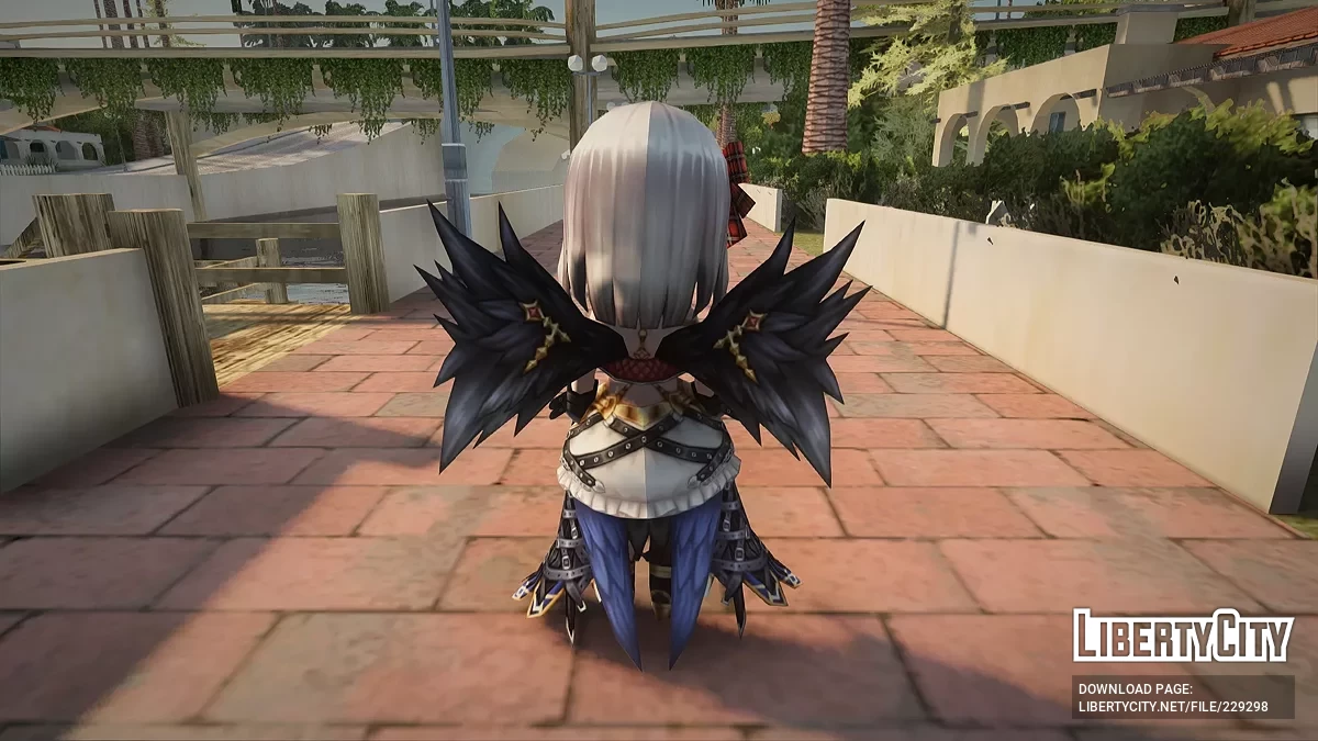 V Tuber Sakamata Chloe from Valkyrie Connect / GTA San Andreas