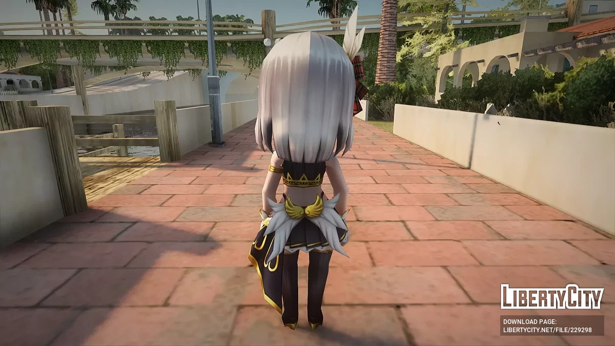 V Tuber Sakamata Chloe from Valkyrie Connect / GTA San Andreas