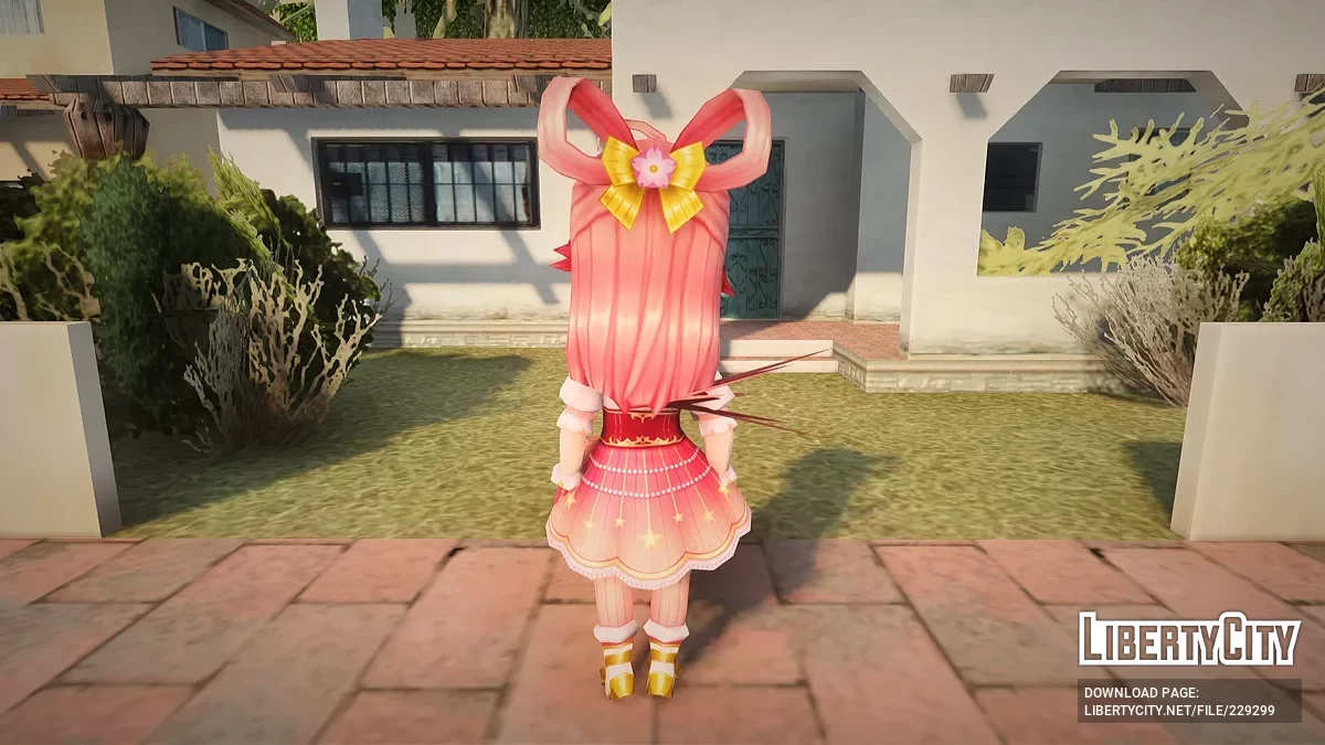 V Tuber Sakura Miko from Valkyrie Connect / GTA San Andreas