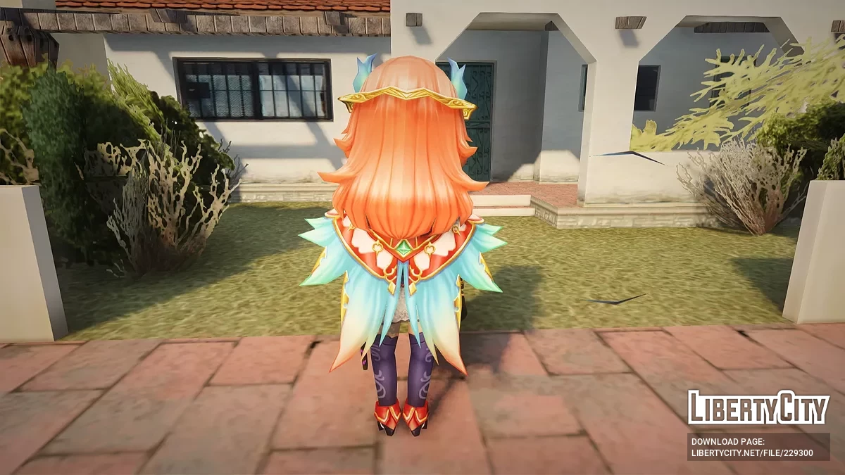 V Tuber Takanashi Kiara from Valkyrie Connect / GTA San Andreas