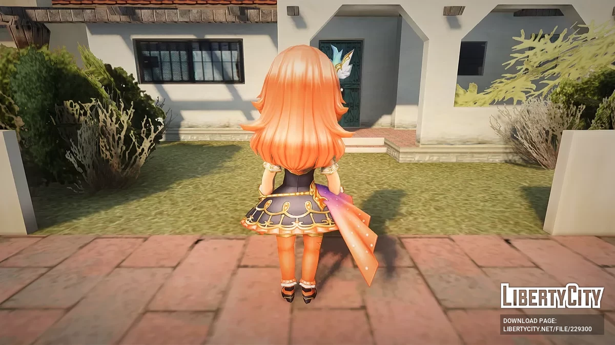 V Tuber Takanashi Kiara from Valkyrie Connect / GTA San Andreas