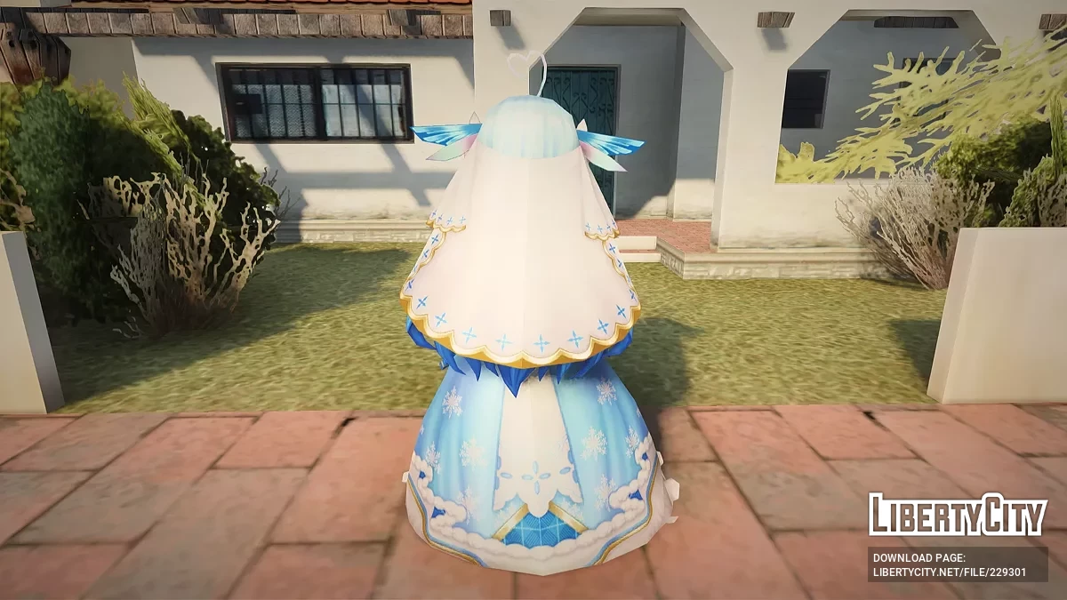 V Tuber Yukihana Lamy from Valkyrie Connect / GTA San Andreas