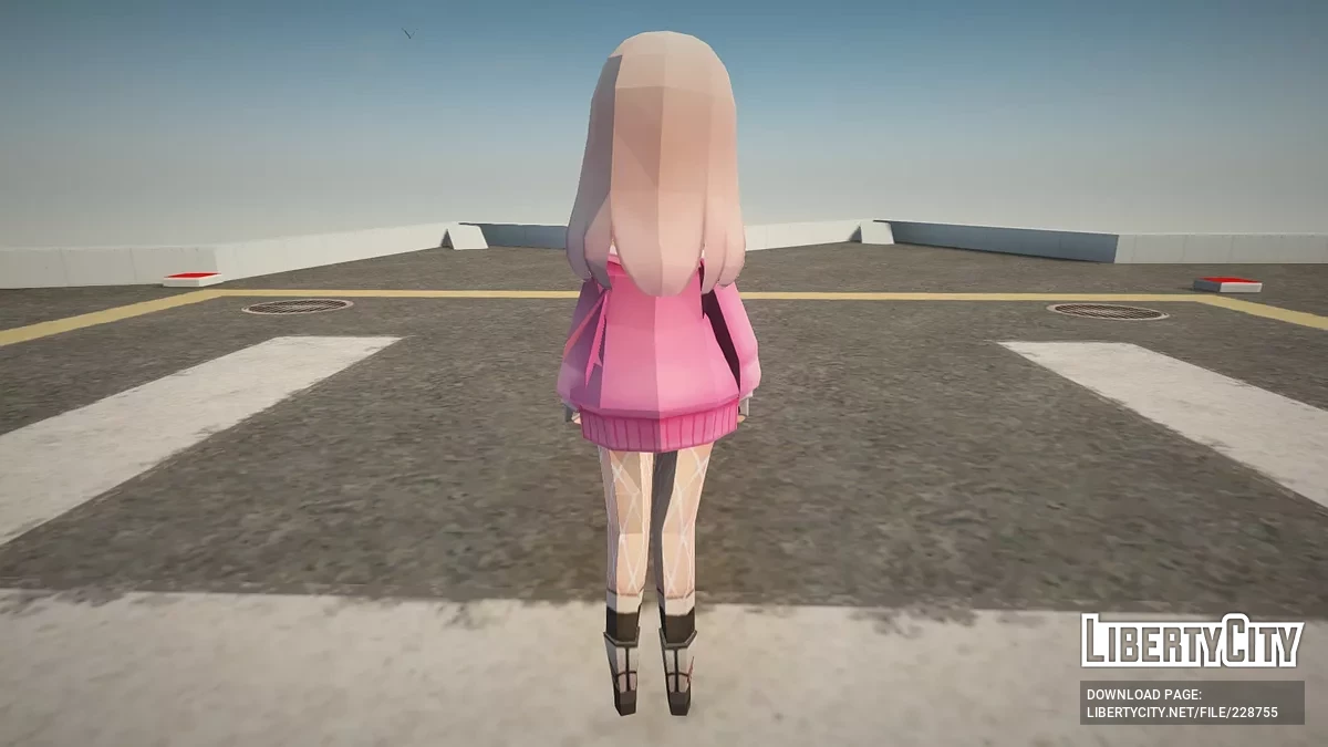 Viper de Goddess of Victory: Nikke / GTA San Andreas