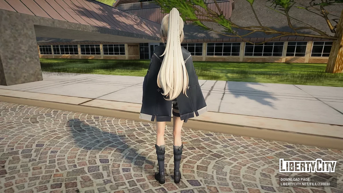 Alva aus Girls' Frontline: Exilium / GTA San Andreas