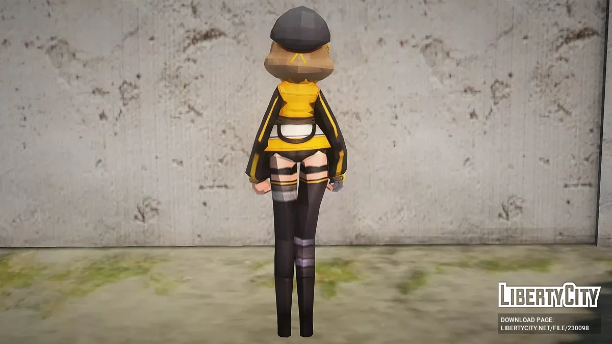 Anis aus Goddess of Victory: Nikke / GTA San Andreas