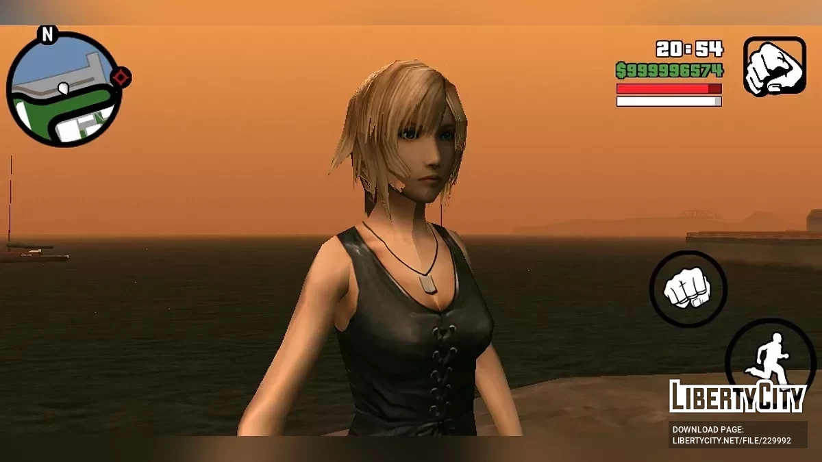 Aya Brea / GTA San Andreas