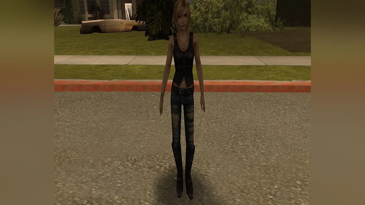 Aya Brea / GTA San Andreas