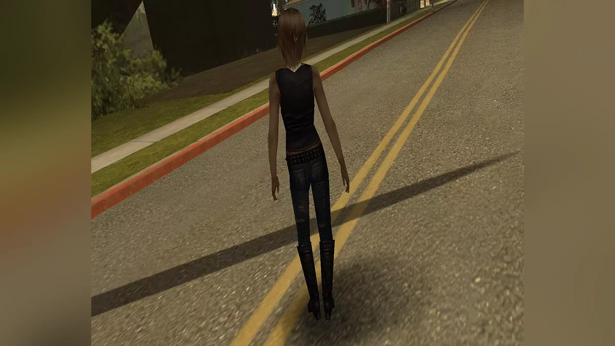 Aya Brea / GTA San Andreas