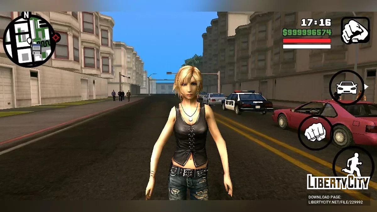 Aya Brea / GTA San Andreas