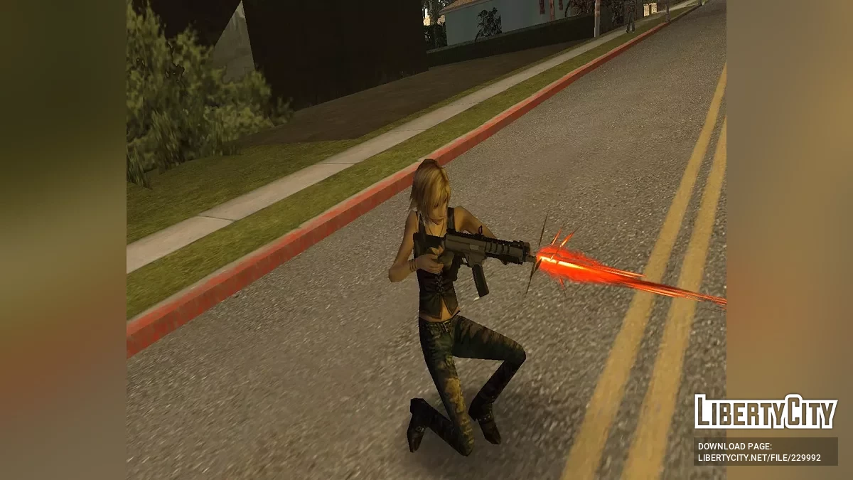 Aya Brea / GTA San Andreas