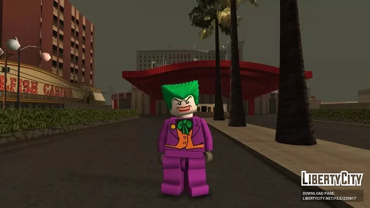Джокер з LEGO Batman / GTA San Andreas