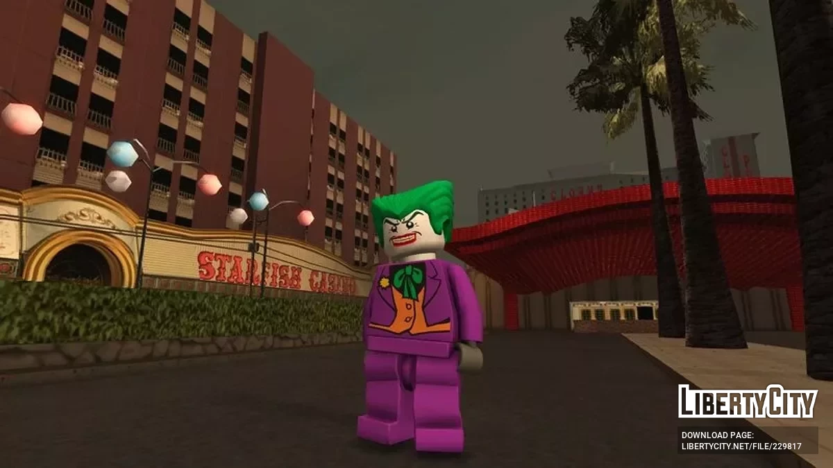 Джокер з LEGO Batman / GTA San Andreas