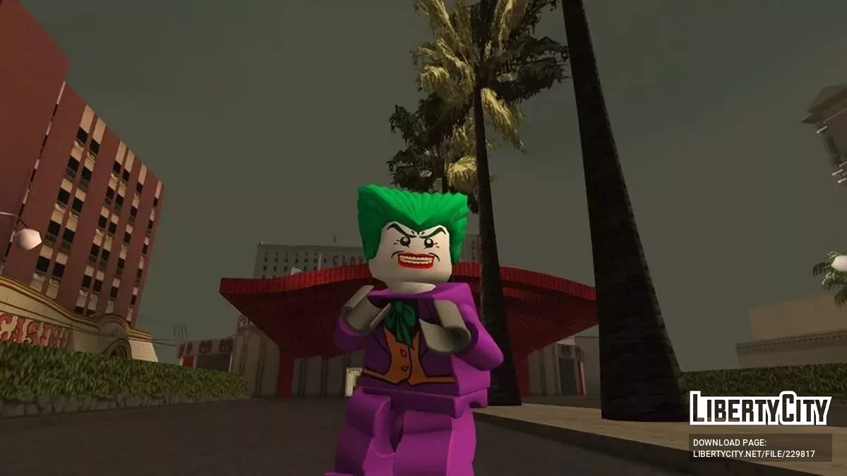 Джокер з LEGO Batman / GTA San Andreas