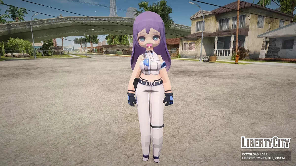 Фолькванг з Goddess of Victory: Nikke / GTA San Andreas