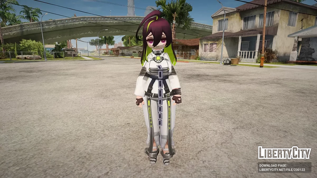 Гілті з Goddess of Victory: Nikke / GTA San Andreas