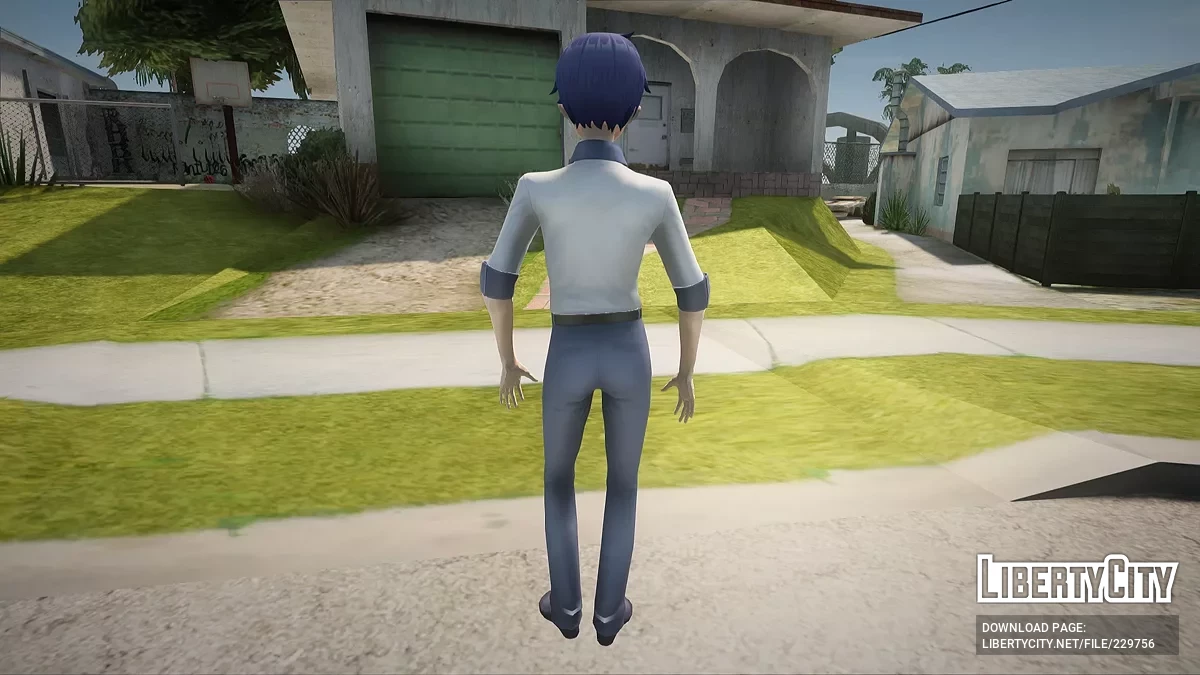 Le protagoniste de MiSide / GTA San Andreas