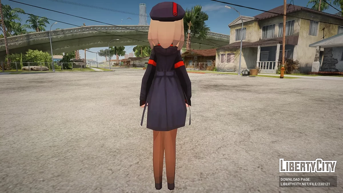Емма з Goddess of Victory: Nikke / GTA San Andreas