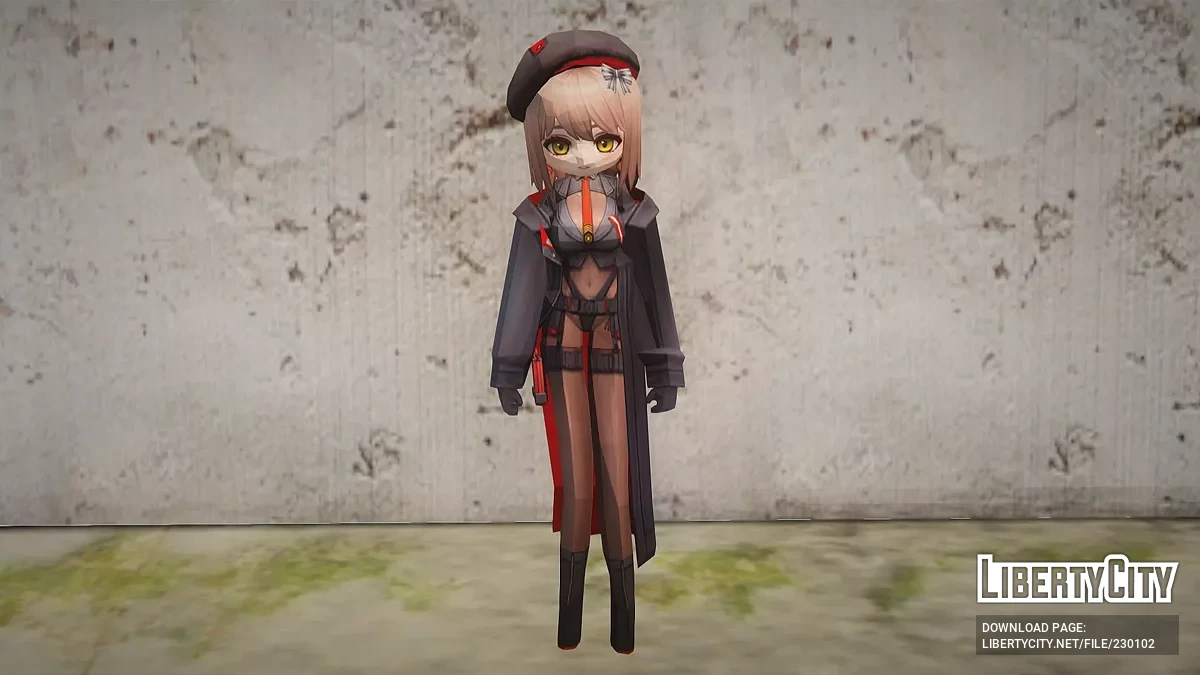 Emma (taktische Verbesserung) aus Goddess of Victory: Nikke / GTA San Andreas