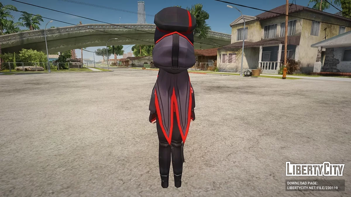 Юнхва з Goddess of Victory: Nikke / GTA San Andreas