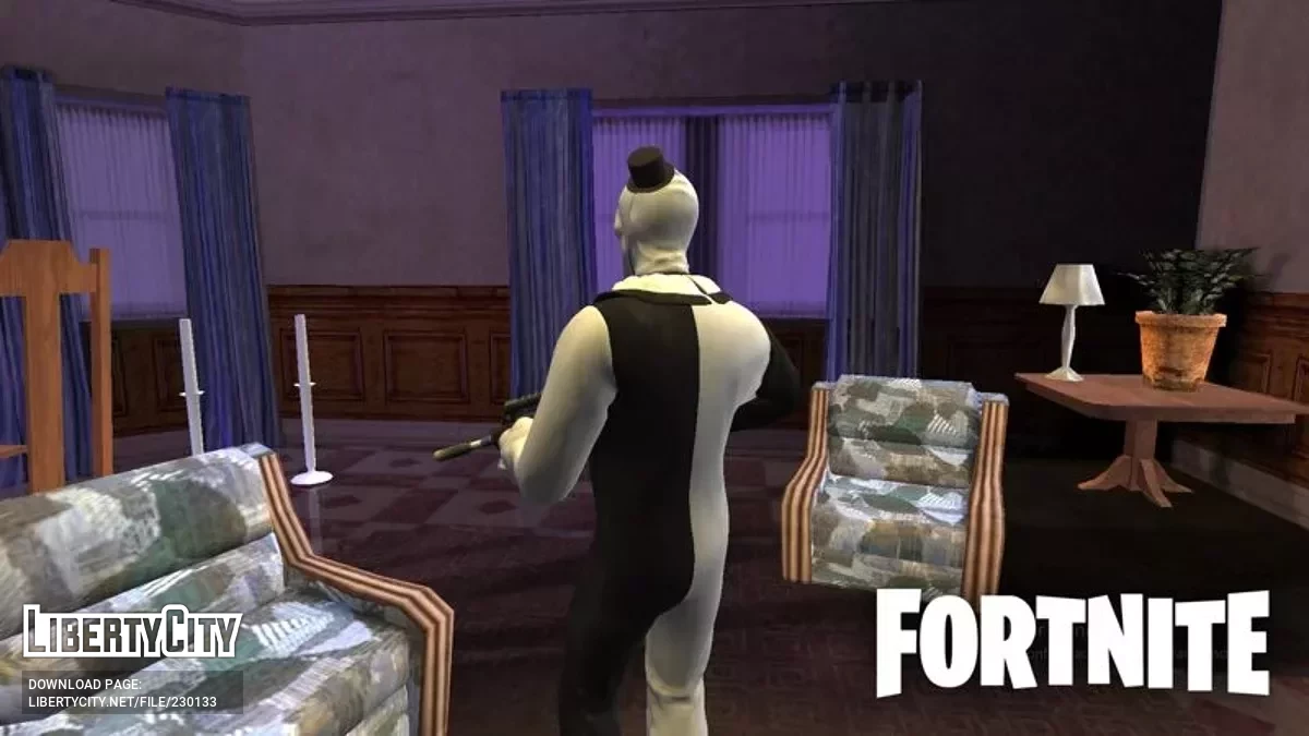 Арт Клоун з Fortnite / GTA San Andreas