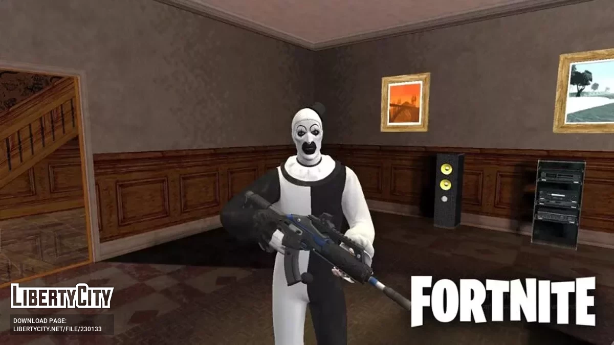 Арт Клоун з Fortnite / GTA San Andreas