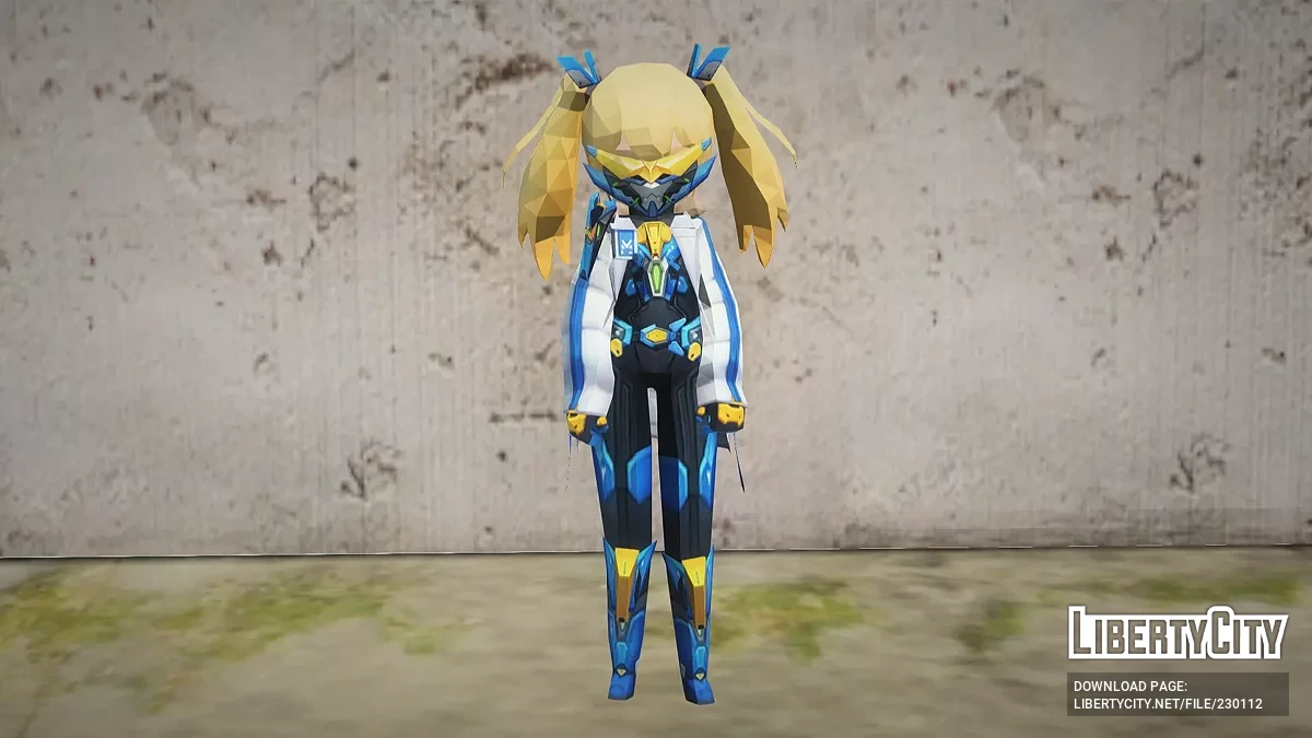 Laplace from Goddess of Victory: Nikke / GTA San Andreas