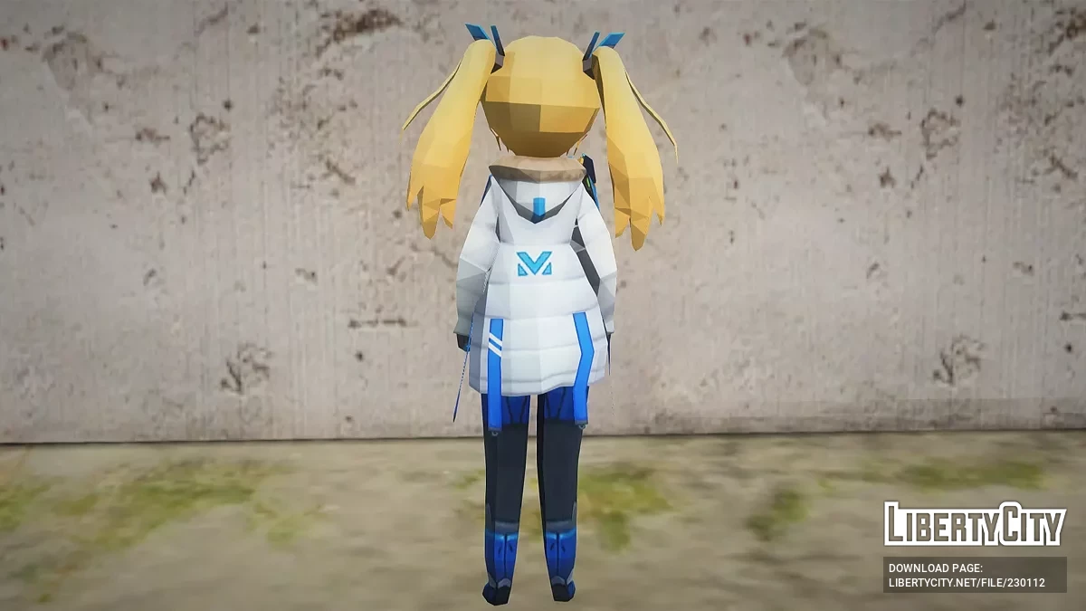 Laplace from Goddess of Victory: Nikke / GTA San Andreas