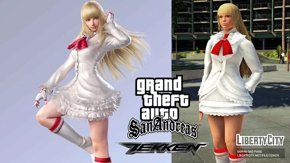 Лілі Рошфор з Tekken / GTA San Andreas
