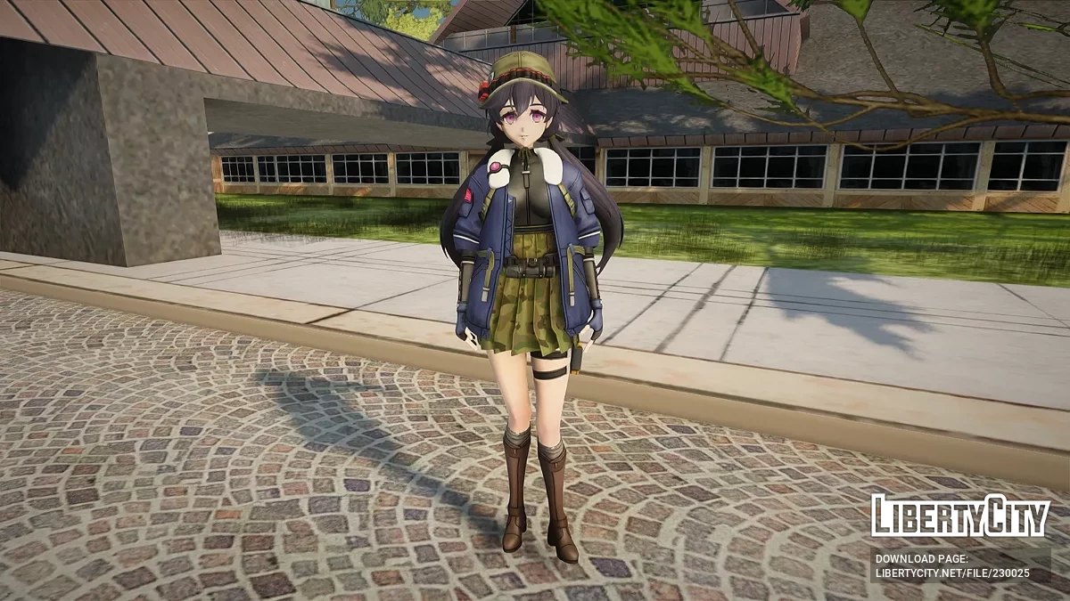 Лотта з Girls' Frontline: Exilium / GTA San Andreas
