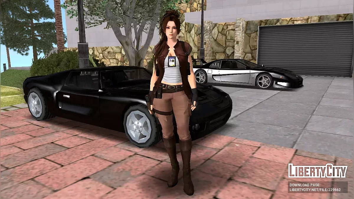 Mai Shiranui Disfarçada de Agente Federal / GTA San Andreas