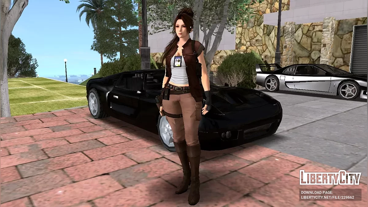 Mai Shiranui Disfarçada de Agente Federal / GTA San Andreas