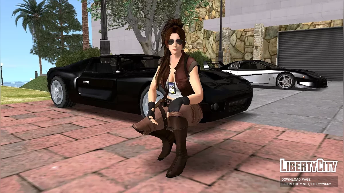 Mai Shiranui Disfarçada de Agente Federal / GTA San Andreas