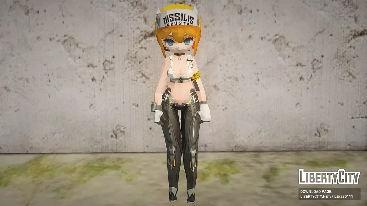Максвелл з Goddess of Victory: Nikke / GTA San Andreas