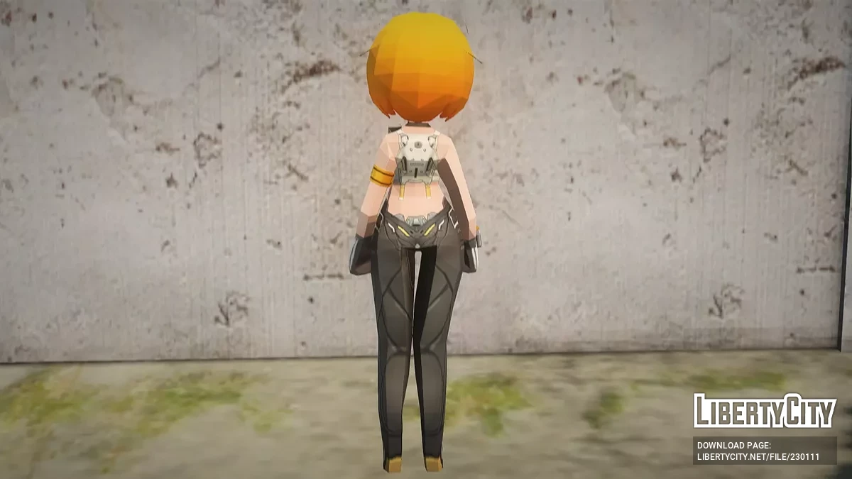 Максвелл з Goddess of Victory: Nikke / GTA San Andreas