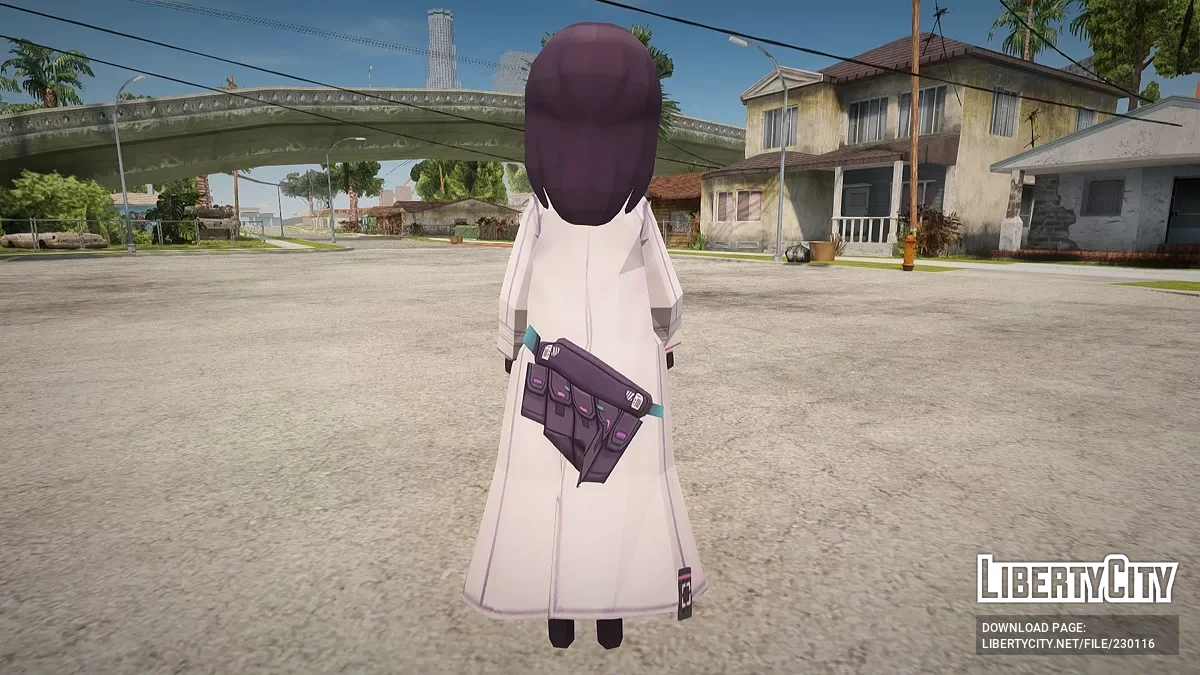 Mihara de Goddess of Victory: Nikke / GTA San Andreas