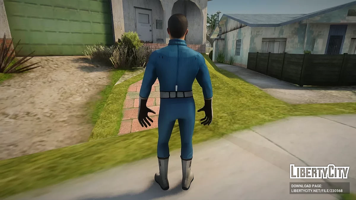 Mister Fantastic from the Fantastic Four / GTA San Andreas