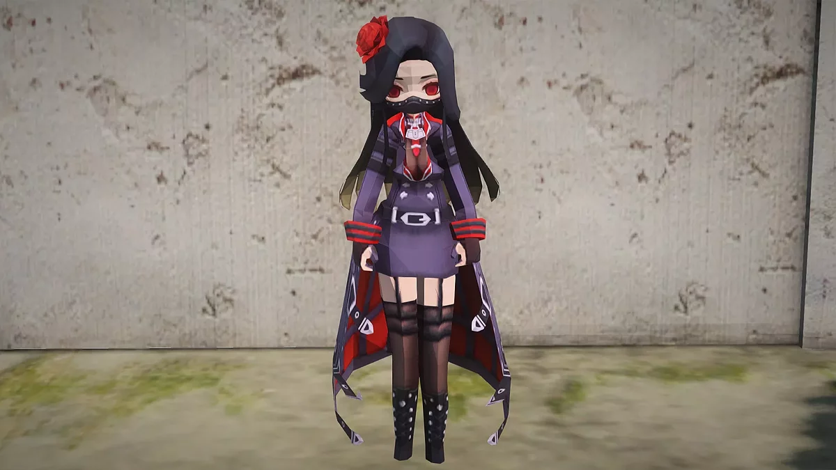 Maiden aus Goddess of Victory: Nikke / GTA San Andreas