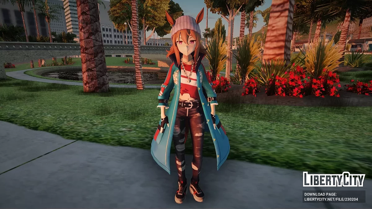 Накаяма Феста з Uma Musume / GTA San Andreas
