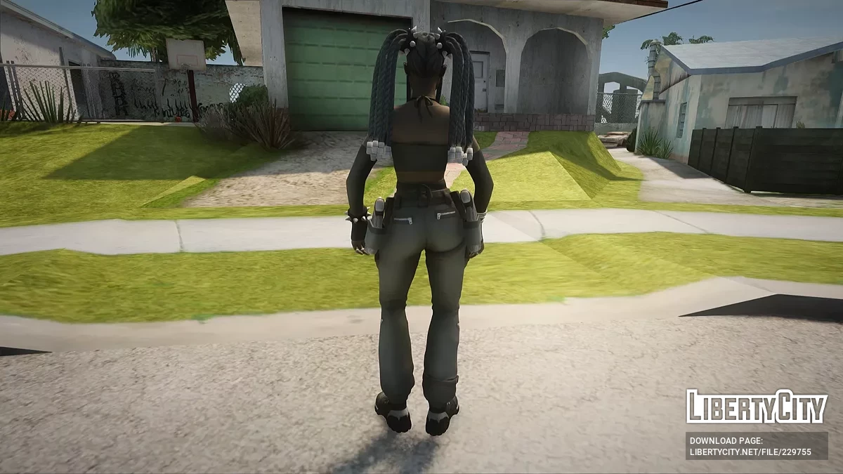Nia de Fortnite / GTA San Andreas