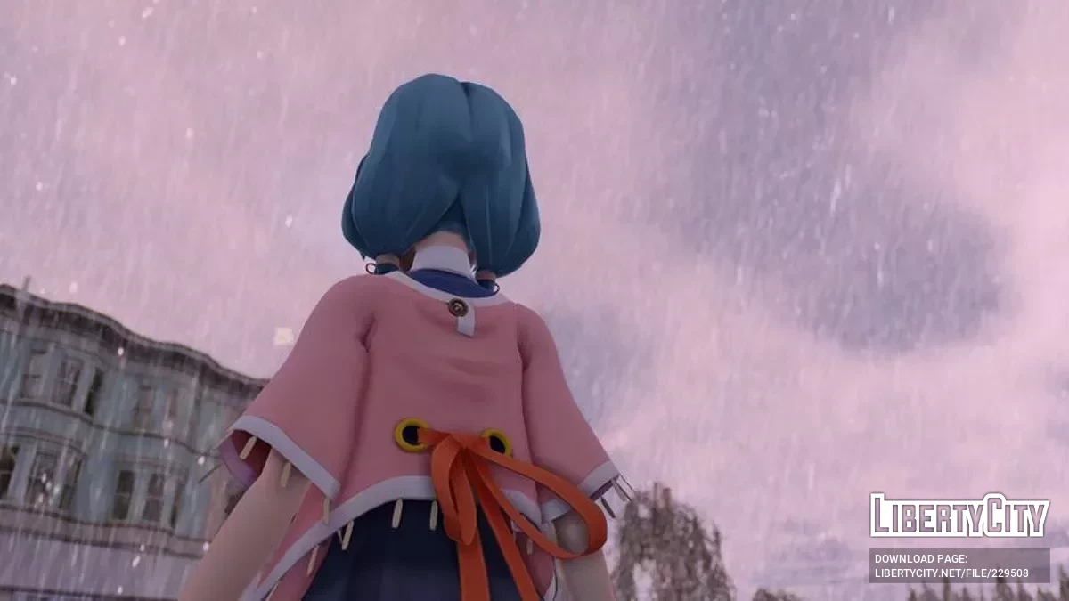 PDFT Hatsune Miku Memoria + анімоване обличчя / GTA San Andreas
