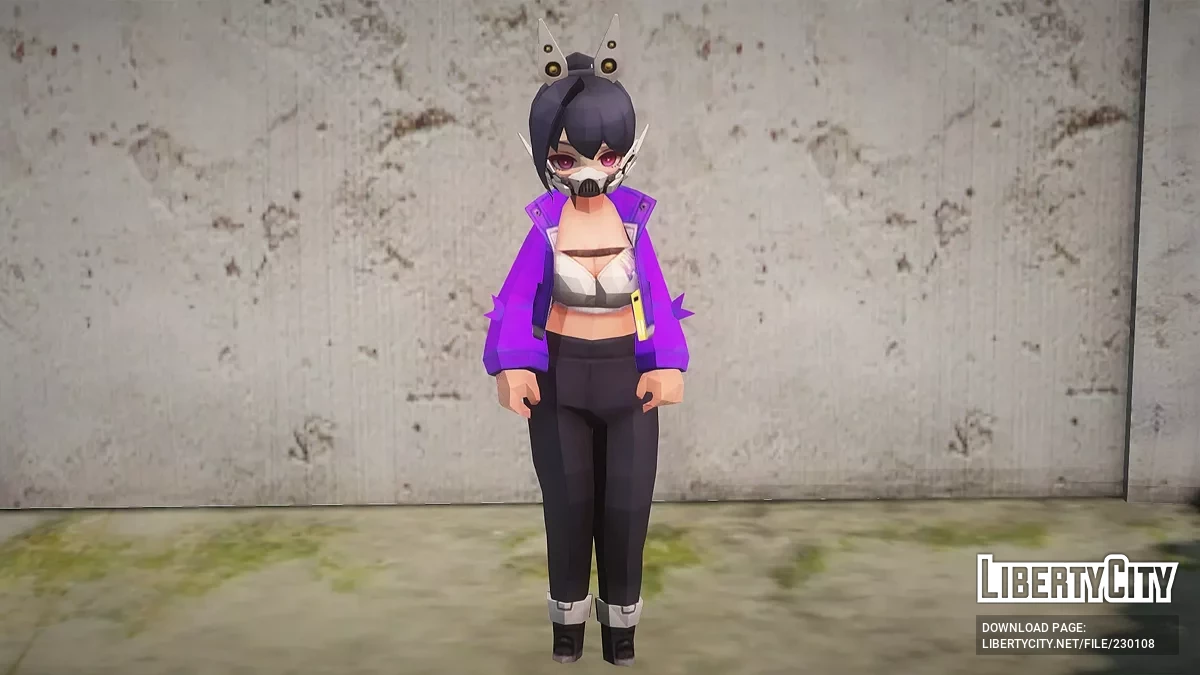 Син з Goddess of Victory: Nikke / GTA San Andreas