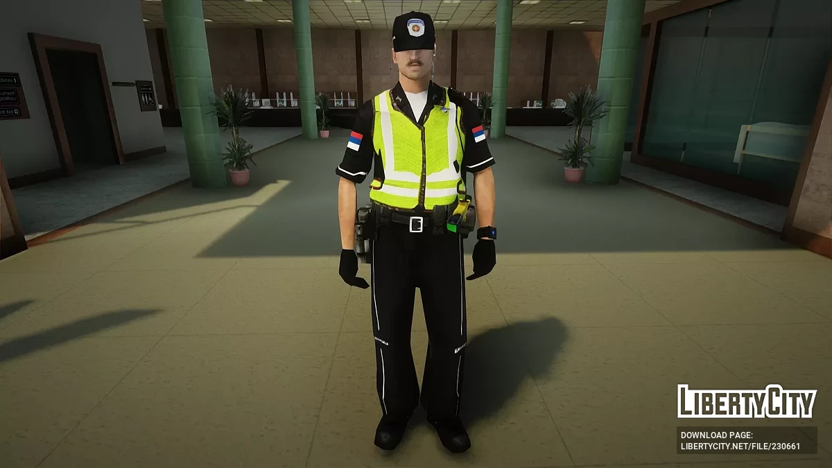 Polícia Rodoviária da Sérvia / GTA San Andreas