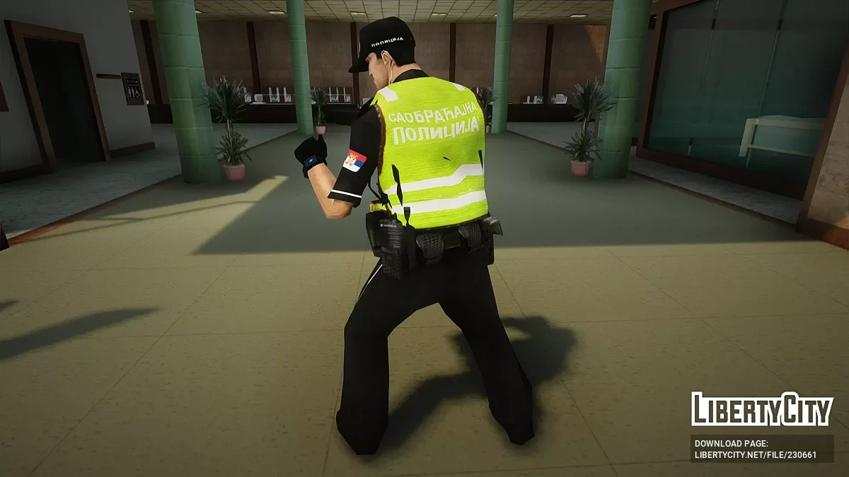 Polícia Rodoviária da Sérvia / GTA San Andreas