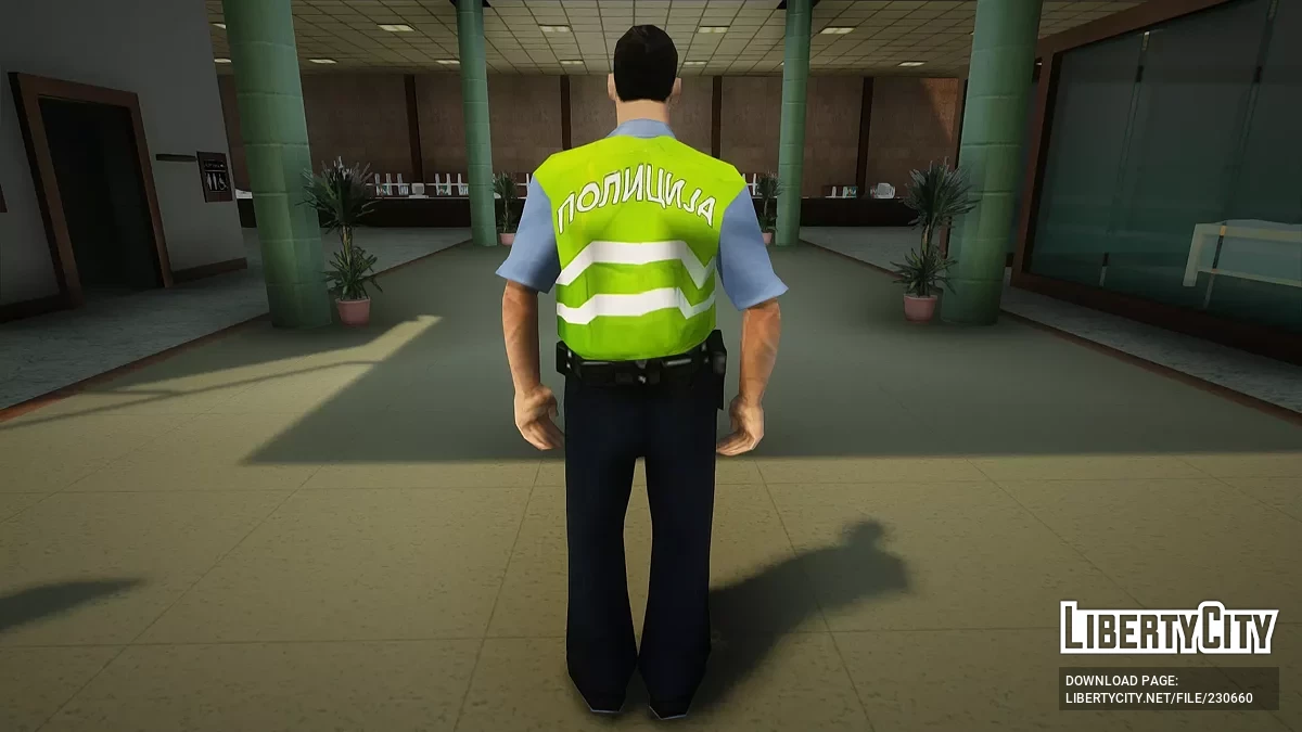 Policial Sérvio [v2] / GTA San Andreas