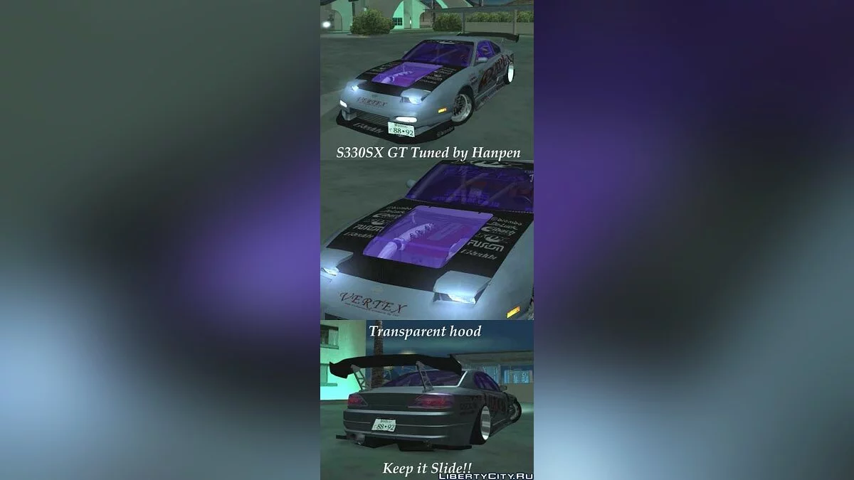 Nissan S330SX GT Tuned / GTA San Andreas