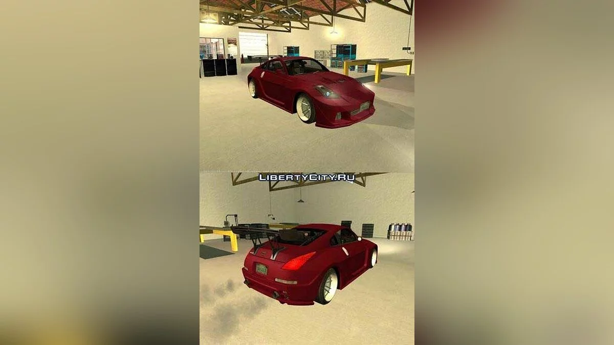 Nissan 350Z / جي تي إيه سان أندرياس
